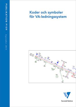 Koder och symboler för VA-ledningssystem