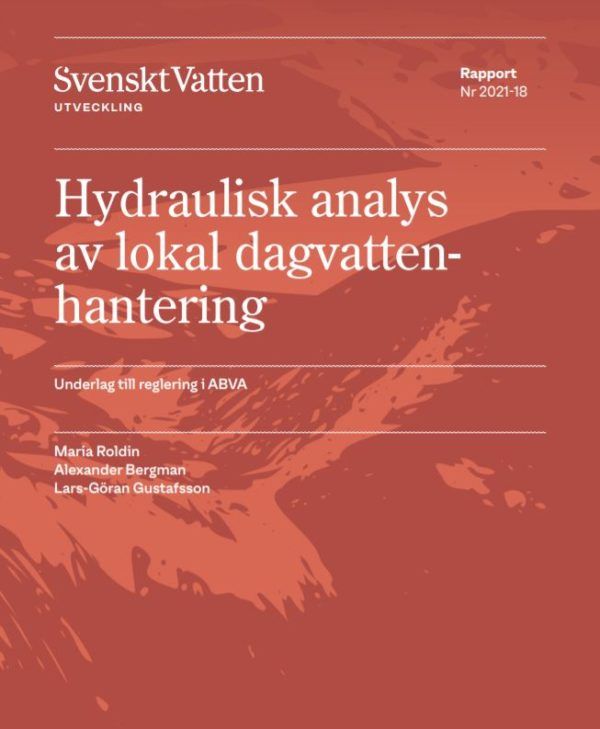 Hydraulisk analys av lokal dagvattenhantering