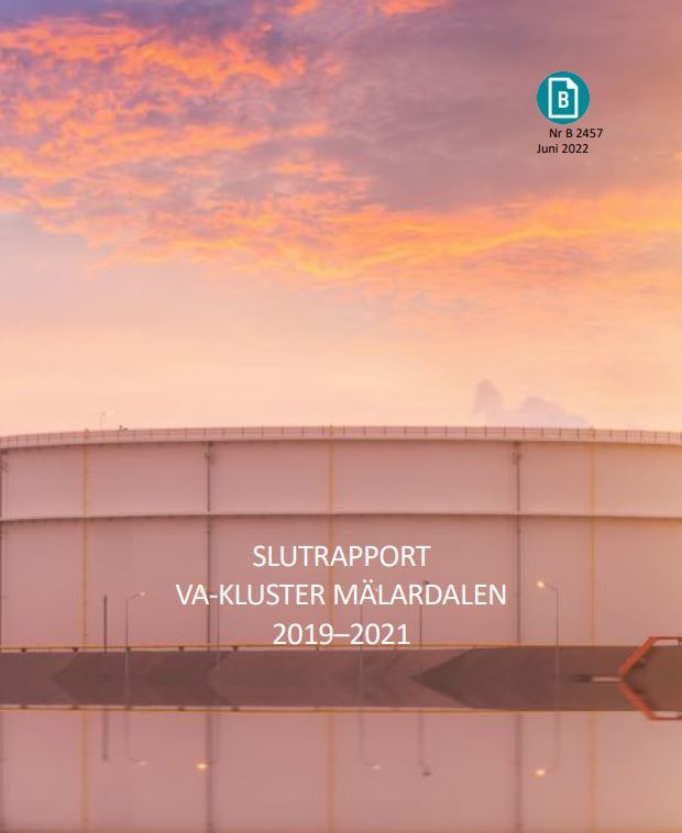 Slutrapport VA-kluster Mälardalen 2019-2021